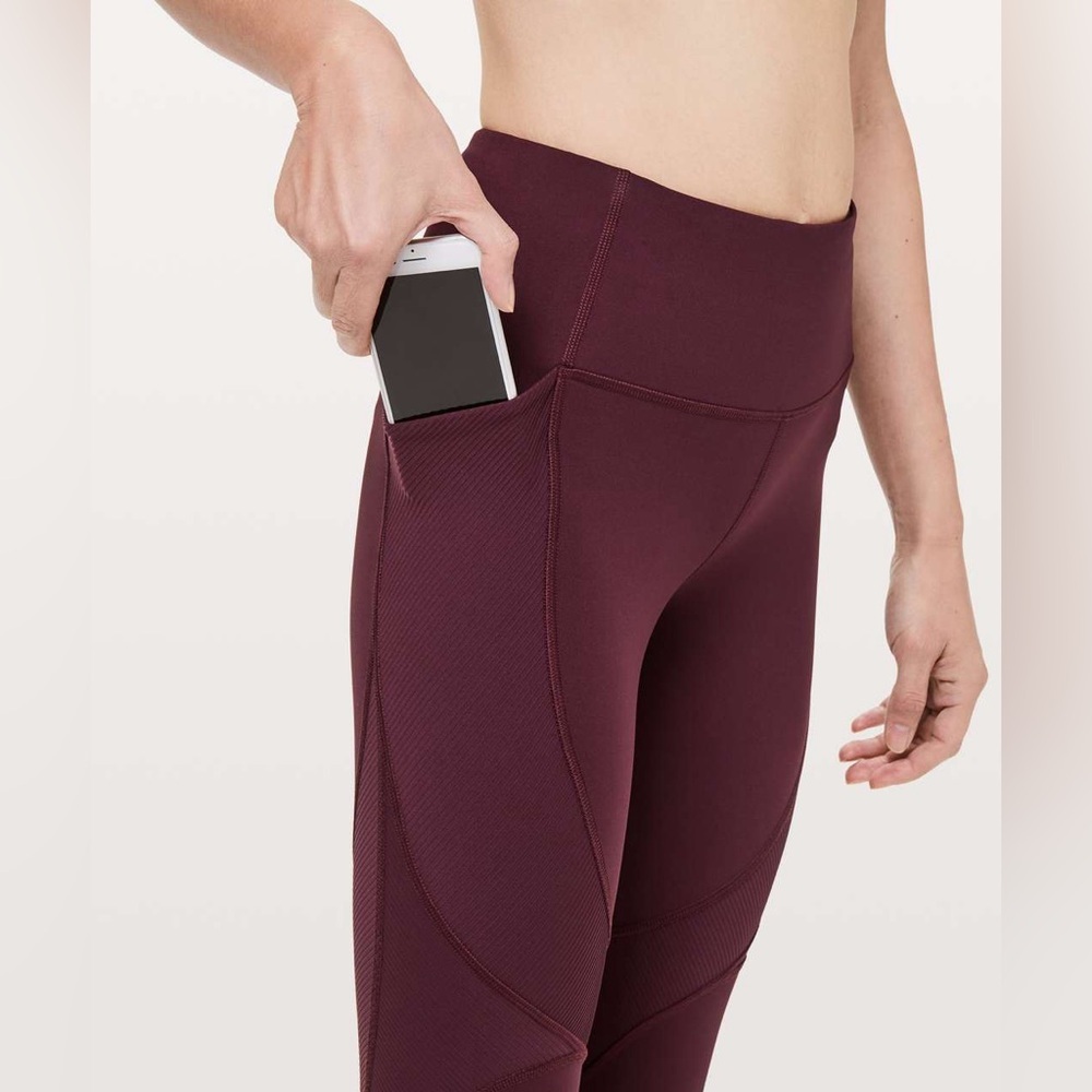 Lululemon On Repeat tights size 4 - Picture 5 of 9